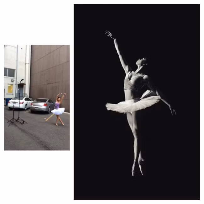 Mọi thứ đều lung linh khi qua bàn tay con người.