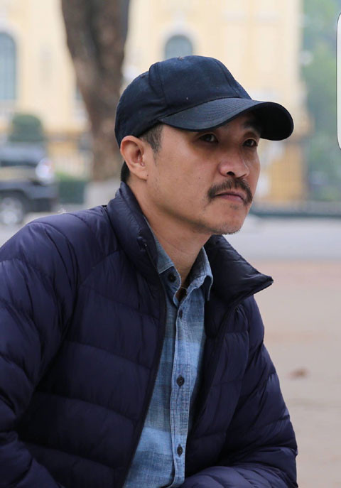 Diễn viên Quốc Quân.