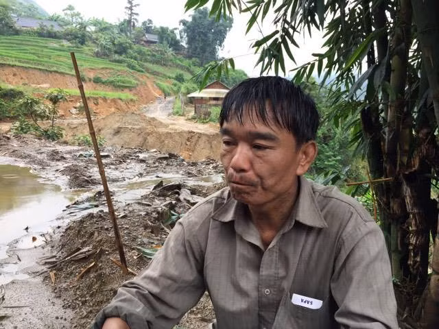 Phu vàng Nông Văn Thành chưa hết hoảng hốt.