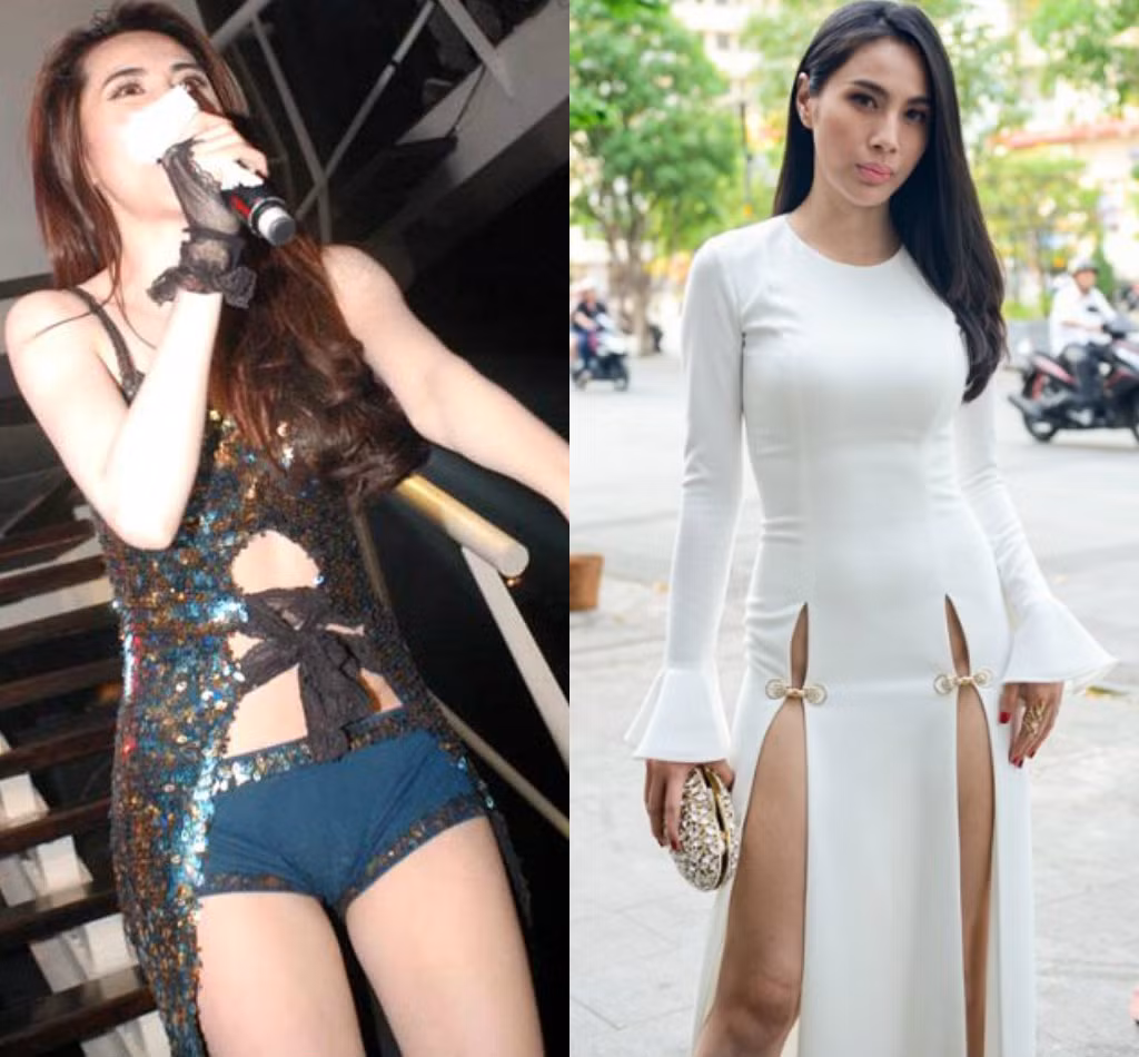 Thủy Tiên nhiều lần tạo "sóng dư luận" vì khoe sắc vóc quá đà.