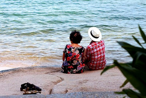 Cụ Kính tâm sự, suốt 36 năm qua, vợ chồng đôi lúc xảy ra những khúc mắc nhưng chúng tôi vẫn bên nhau cho tới tận bây giờ".