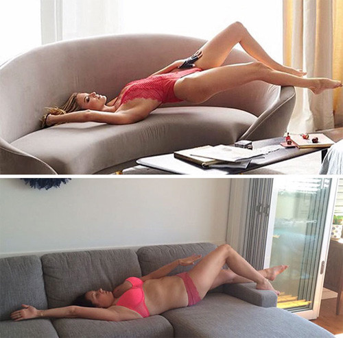 Với đôi chân "yếu ớt" đó, chị làm sao có thể nhấc cả thân hình hơi "quá khổ" của mình lên chứ!