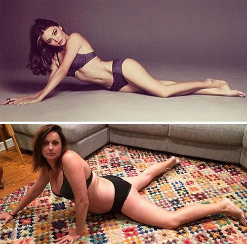 Anh em có thấy chị có giống đang bơi không?