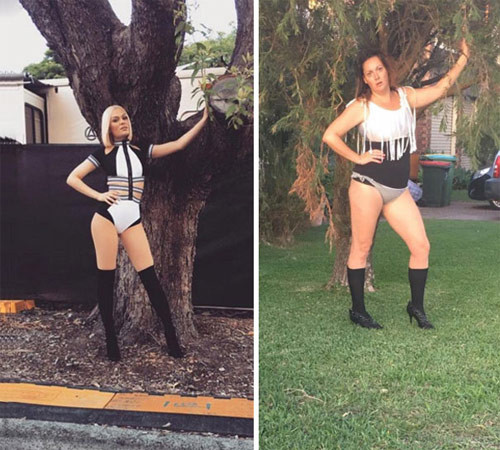 Ái chà chà, chị béo cũng đầu tư phết đấy chứ!