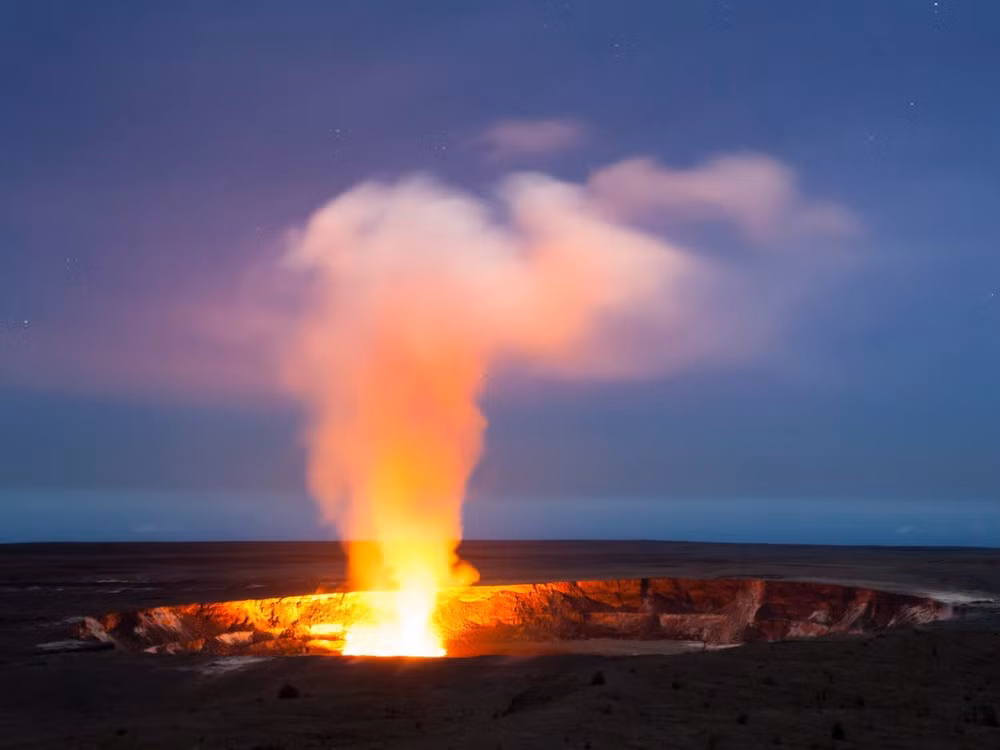 Núi lửa kilauea ở Hawaii. (Nguồn: businessinsider)