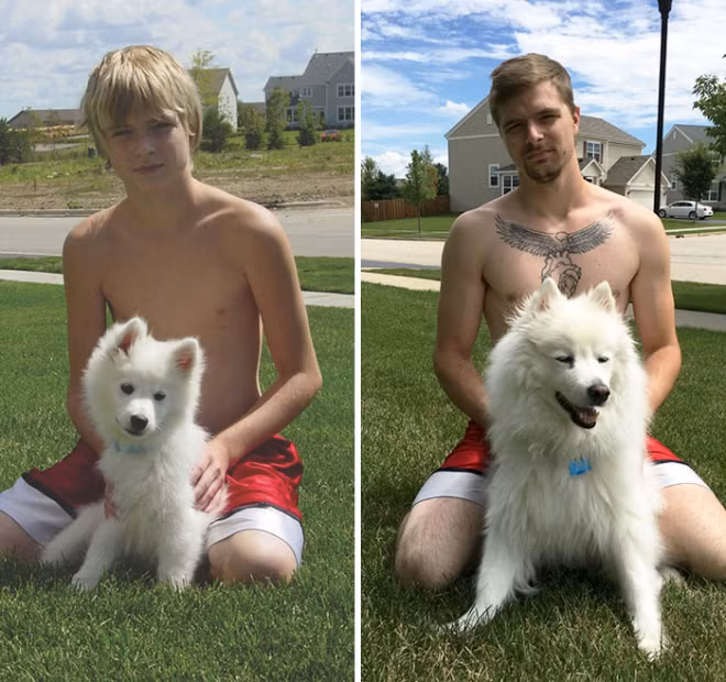 11 năm và “dậy thì thành công”, ai giờ cũng đẹp trai và phong độ ngời ngời.