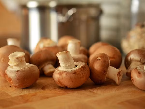 3. Nấm Nấm giàu vitamin B6, cũng được sử dụng để điều trị chứng trầm cảm, vì vitamin B6 có thể giúp tăng cường "hormone hạnh phúc" trong não.