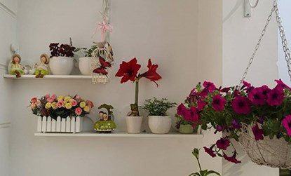 Không chỉ trồng hoa, chị Ngọc Thảo còn rất thích trang trí ngôi nhà của mình bằng những vật dụng dễ thương.