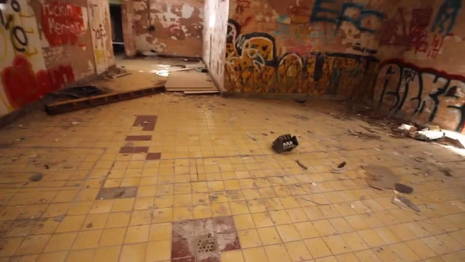 Nơi đây đã bị bỏ hoang được 2 thập kỷ.