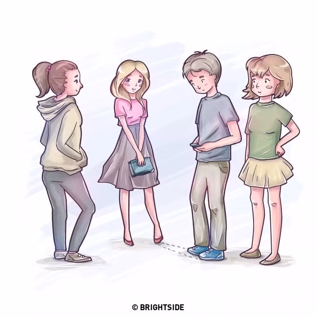  4. Thể hiện sự cởi mở: Trong nhiều tình huống, các nam nhi luôn cố gắng bộc lộ sự thân thiện, dễ gần qua từng cử chỉ, dáng đứng. Họ cũng chú ý tới vị trí đứng của mình, thậm chí xoay đủ dáng để luôn ở trong tầm mắt của người họ thích.