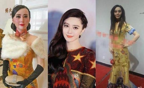 QQ đưa tin hiện nay xu thế làm tượng sáp ăn theo sao đang trở thành chiêu trò để được chú ý tại các sự kiện triển lãm, hội chợ. Tuy nhiên, do dựng ẩu và không cẩn thận nên sản phẩm tạo ra xấu và già so với người thật. Nhiều người cho rằng hiện tượng này có thể tác động tiêu cực đến suy nghĩ của thế hệ sau về ngoại hình ngôi sao đầu thế kỷ 21. Phạm Băng Băng thuộc số ít những người đẹp Hoa ngữ thường xuyên được dựng tượng sáp trưng bày. Cũng vì thế, cô thường vấp phải sự bực dọc khi “sản phẩm bản sao” hoàn toàn khác bản gốc.