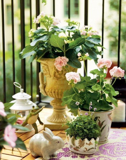 Đây sẽ là biện pháp để điều hòa không khí lâu dài. Những chậu cây sẽ mang sức sống đến ngôi nhà và cũng là cách để bạn thêm hứng khởi đón mùa hè này.
