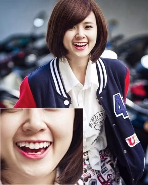 Điều này làm cô nàng vô tình bị "dừ" đi so với lứa tuổi. Tuy nhiên, để khắc phục nhược điểm này là vấn đề khá phức tạp với Midu, bởi việc đụng "dao kéo" sẽ phần nào làm ảnh hưởng đến nhan sắc xinh xắn tự nhiên vốn có của cô.