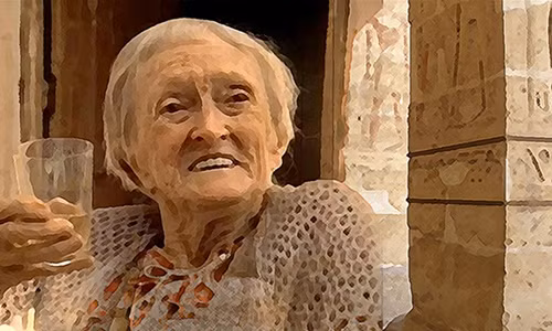 Cu ba ke ve moi tinh luan hoi voi vua Ai Cap co dai