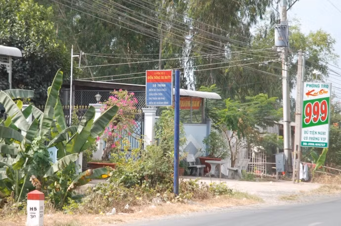 Nhà nghỉ 999, nơi cháu Ý làm việc trước khi mất tích bí ẩn.