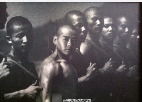 Tấm ảnh ghép do Lâm Chí Dĩnh chia sẻ trên trang cá nhân khiến anh bị kiện. Ảnh: Weibo.