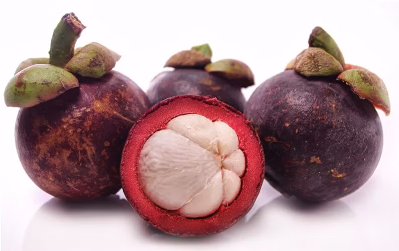 Chữa các bệnh ngoài da: Dùng nước măng cụt bôi ngay lên trên vùng da có vấn đề như bị mụn, eczema, ngứa... thì sẽ thấy các bệnh này tự nhiên biến mất mà không có phản ứng phụ.