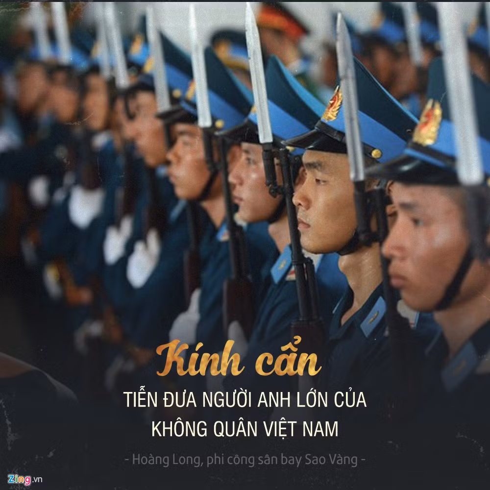 Chia sẻ sự đau buồn trước sự hy sinh của người thầy, người anh, người bạn, Hoàng Long - một chiến sĩ không quân tại sân bay Sao Vàng - tâm sự, nghề phi công rất nguy hiểm, phi công máy bay quân sự còn vất vả hơn. Nhiều khi bước lên bậc thang là coi như đã gửi thân xác cho bầu trời và đất mẹ. Hoàng Long gửi tới gia đình anh Khải lời chia buồn sâu sắc và kính cẩn tiễn đưa người anh lớn của không quân Việt Nam.