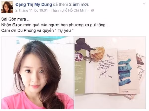 Đầu tháng 11, Midu tự thưởng cho mình những phút giây thư giãn bằng việc đọc sách. Midu bắt đầu tận hưởng những giây phút thảnh thơi của cô gái độc thân.