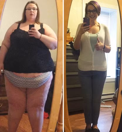 Tuy nhiên, hãy nhìn vào những tấm gương có thực ở dưới đây để có thêm động lực giảm cân nhé những bạn đang thừa cân, béo phì.