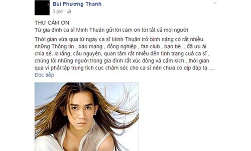 Hanh dong la cua Minh Thuan luc bat khoc truoc Mr Dam