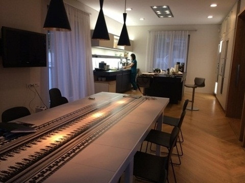 Một góc căn nhà của Thu Minh tại Tiệp Khắc.