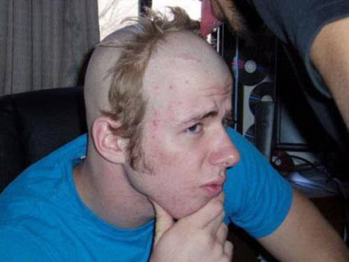 Kiểu tóc như thổ dân.