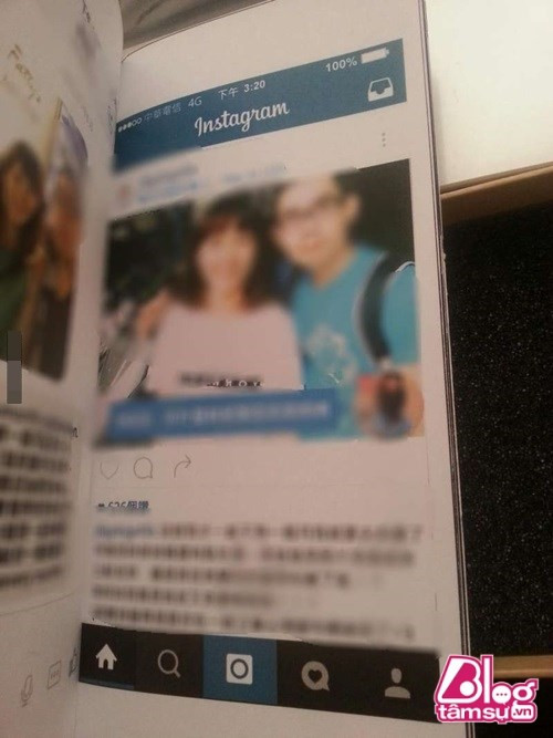 Không chỉ Facebook mà Instargram cũng đều có sự xuất hiện của cặp đôi này.