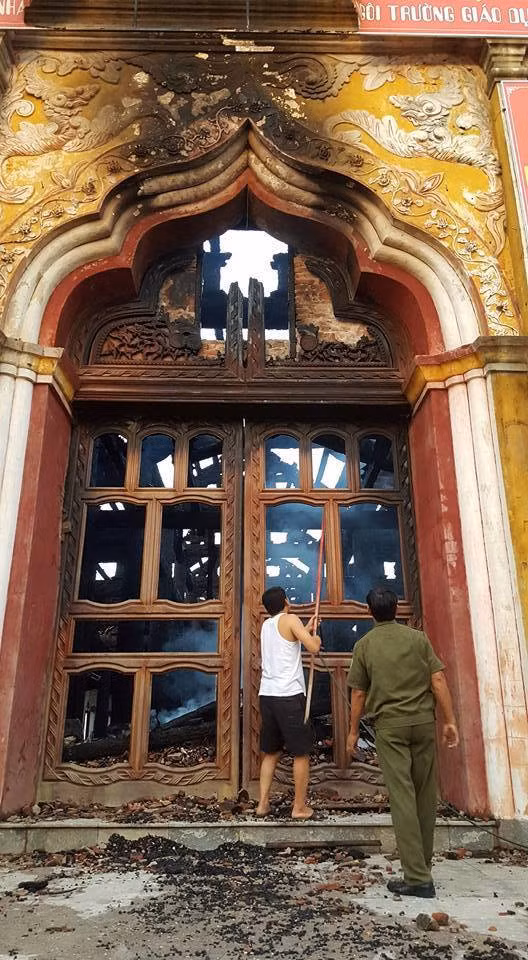 Đây là một công trình kiến trúc độc đáo kết hợp các yếu tố Gothic, Tây Ban Nha và kiến trúc truyền thống Việt Nam tồn tại 130 năm nay. Ảnh: Ngọc Đính.