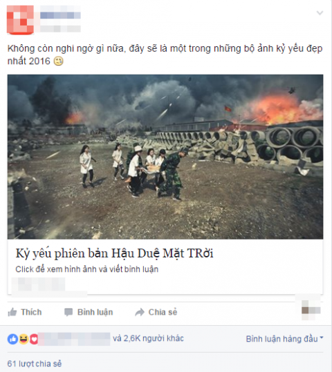 Theo đó, người đăng tải những bức ảnh cho hay: “Các bác cứ cmt chê các kiểu thoải mái nhưng đừng tục tĩu là được, 1 lớp chụp 1 ý tưởng lạ 1 chút nhưng cũng còn chụp thêm trang phục hs ở trường học. Cuối cấp rồi thời gian ít + vốn ít nên làm trọn vẹn là điều quá khó. Lưu lại kỷ niệm thôi - nhìn hay + vui là dc rồi các bác ạ”.