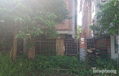 Nhiều ngôi biệt thự được chủ rào cổng lại.