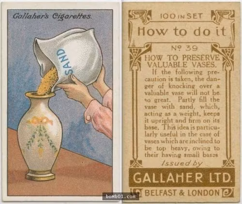 Một mẹo khá hữu ích cho những người thích bày đồ cổ trong nhà, đặc biệt là những chiếc bình quý. Hãy đổ cát vào trong bình, chiếc bình sẽ khó đổ vỡ hơn. 