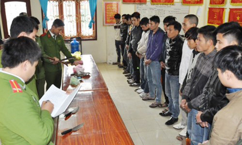 Các đối tượng trong vụ án đã bị CQĐT khởi tố về nhiều tội danh.