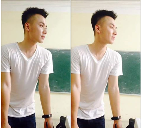 Thầy giáo to, cao, đẹp trai được nhiều người tìm kiếm.