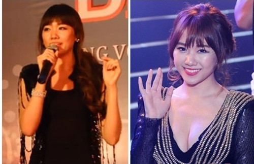 Nhìn Hari Won hiện tại đúng là khác hoàn toàn với thời xưa.