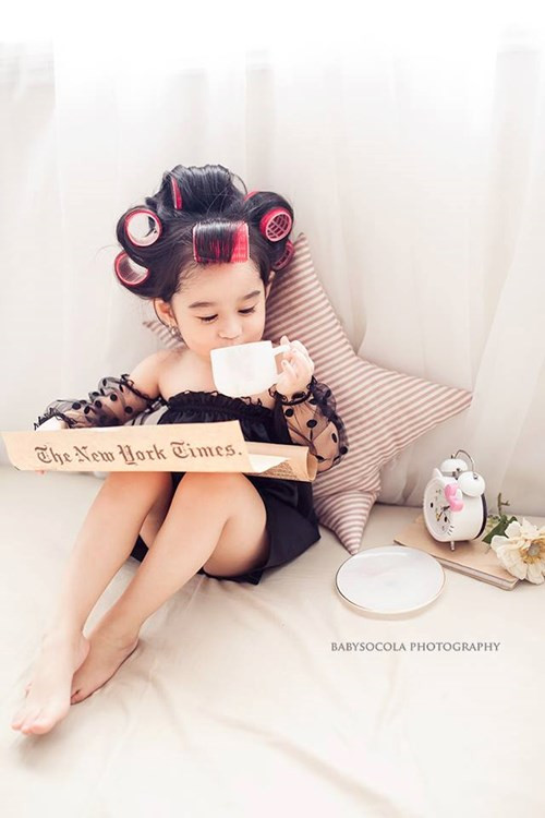 Cùng ngắm những hình ảnh vô cùng đáng yêu và mê hoặc của Ngọc Trinh phiên bản nhí: