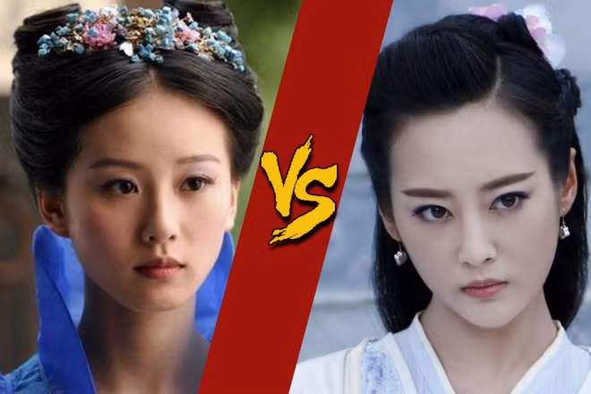 Lưu Thi Thi - Lý Thuần Long Quỳ trong Tiên kiếm kỳ hiệp truyện 3 và Nghê Mạn Thiên trong Hoa Thiên Cốt.