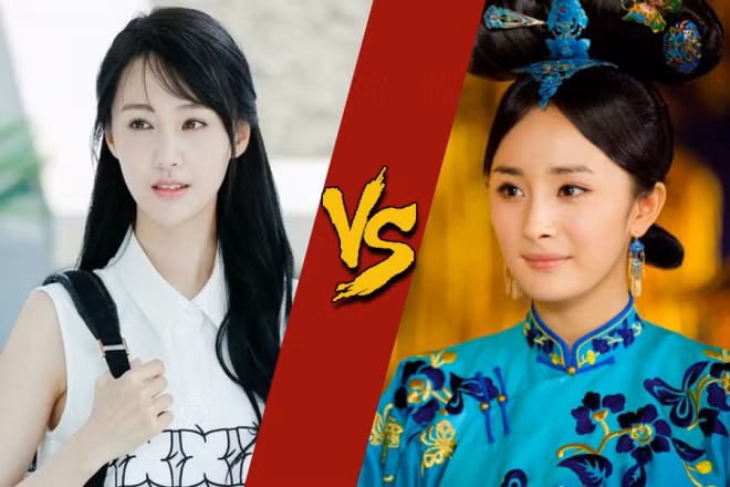 Trịnh Sảng - Dương Mịch Bối Vy Vy trong Yêu em từ cái nhìn đầu tiên và Lạc Tình Xuyên trong Cung tỏa tâm ngọc