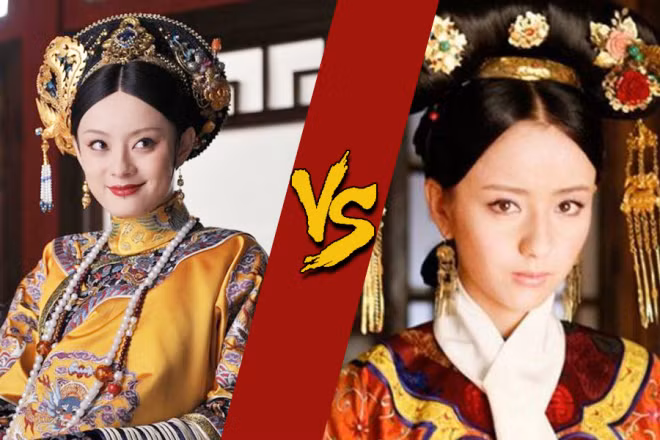 Tôn Lệ - Đồng Lệ Á Chân Hoàn trong Hậu Cung Chân Hoàn Truyện và Tố Ngôn trong Cung tỏa tâm ngọc.