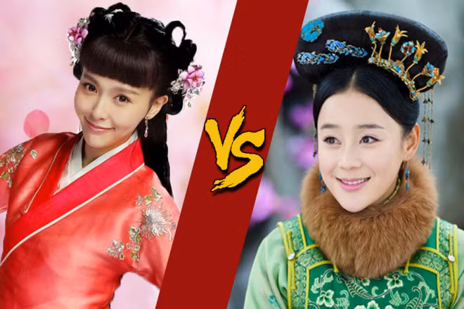 Viên San San - Đường Yên Ngọc Kỳ Lân trong Kim Ngọc Lương Duyên và Đại Ngọc Nhi trong Mỹ nhân vô lệ.