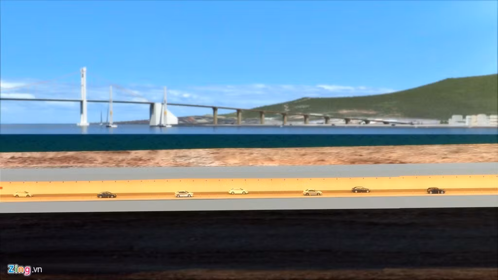 Đầu hầm chui ở bờ Tây được xây dựng tại nút giao thông Đống Đa - Như Nguyệt (quận Hải Châu) và bờ Đông tại nút giao thông Vân Đồn - Lê Văn Duyệt - Trần Hưng Đạo (quận Sơn Trà).