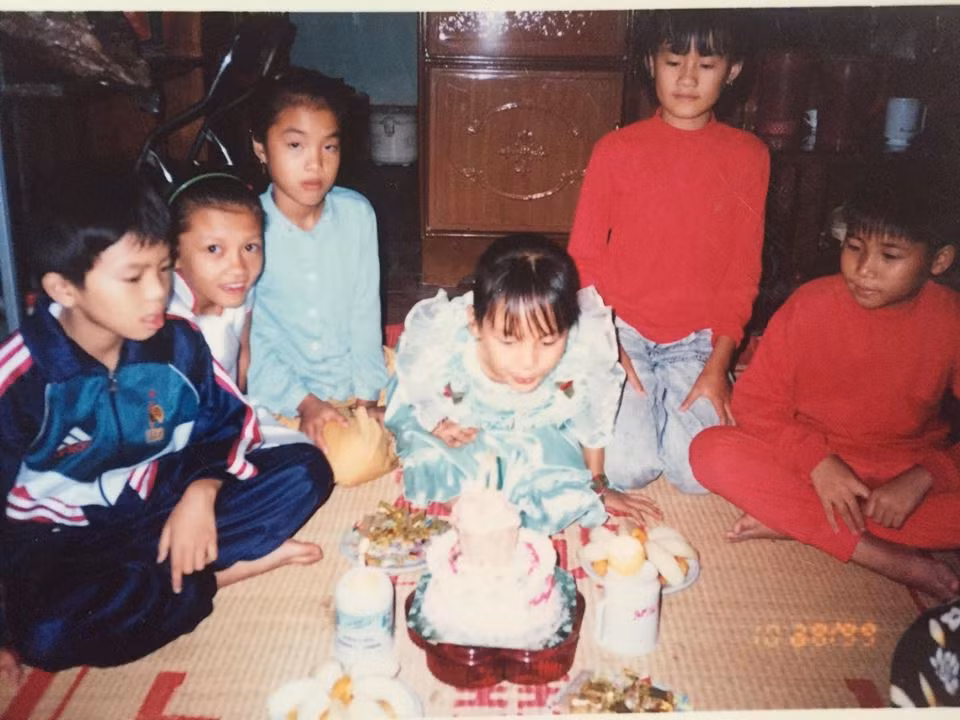 Bảo Thanh được cả nhà cưng chiều như công chúa.