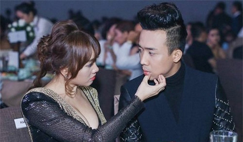 Hari Won chăm sóc bạn trai chu đáo.