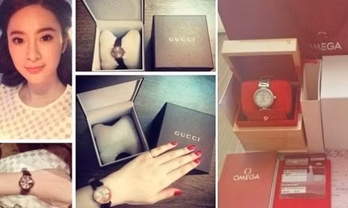 Ngoài xe hơi, Angela Phương Trinh còn sở hữu nhiều món hàng hiệu đắt tiền. Phải kể đến là đồng hồ với chiếc đồng hồ Rolex 2 tỷ được bạn trai cũ tặng, Chiếc Omega trị giá 400 triệu, đồng hồ hiệu Gucci có giá khoảng 20 triệu đồng.