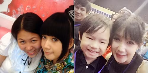 Bà xã Lý Hải để tóc mái từ hồi còn con gái đến nay nên càng giúp cô trẻ trung hơn, ăn gian tuổi tác.