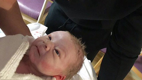 Hình ảnh cậu bé Kit của nhà Rooney