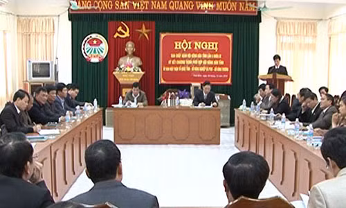 Hoi Nong dan tinh Thai Binh co 21 nguoi, 14 nguoi lam lanh dao