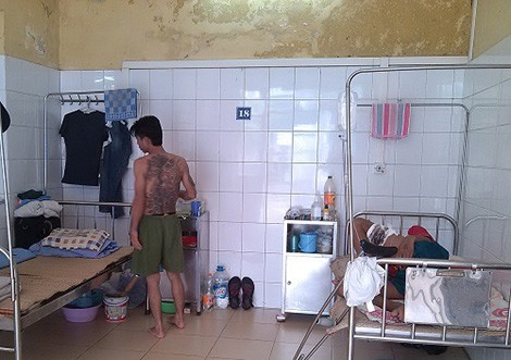 Nhiều bệnh nhân trong Bệnh viện 09 có vẻ ngoài rất "hổ báo".
