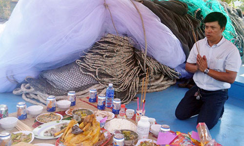 Ngu dan co khoi tai san khung nho lam giau noi Hoang Sa