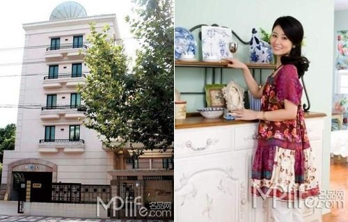 Ngôi biệt thự của Lâm Tâm Như nằm trên một con phố yên tĩnh, gần với biệt thự của Tô Hữu Bằng.